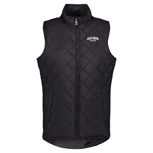 Men's Diamond Quilt Vest – Colby-Sawyer Campus Store
