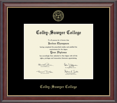 Embossed Studio Diploma Frame