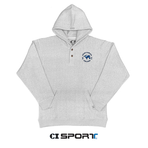 Harbor Sweater Button Hood