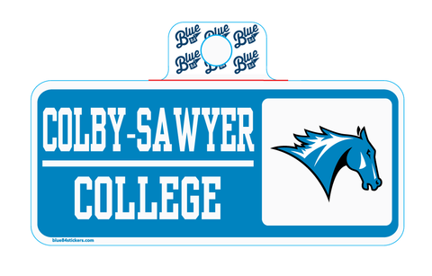 Colby-Sawyer Charger Sticker
