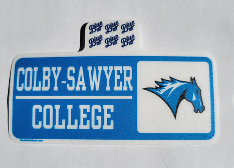 Colby-Sawyer Charger Sticker