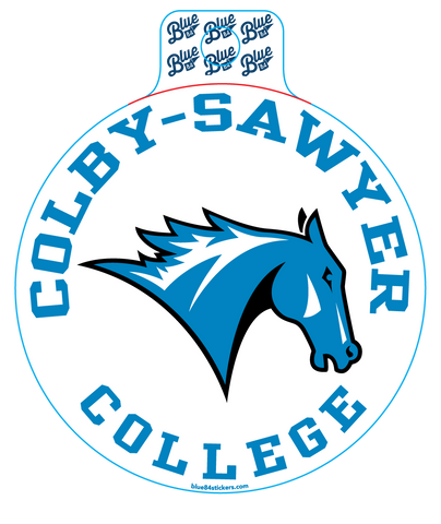 Colby-Sawyer Charger Sticker